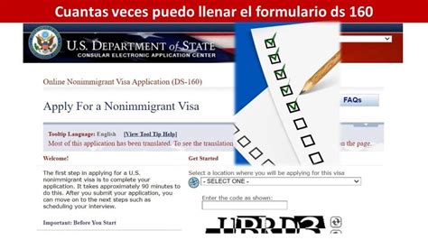 Como Descargar El Formulario Ds 160 Pdf