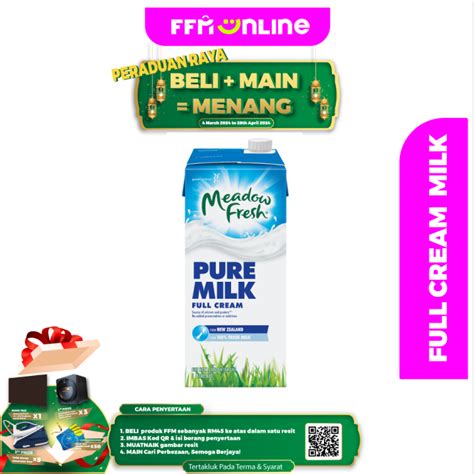 Meadow Fresh Uht Pure Milk L Full Cream Lazada