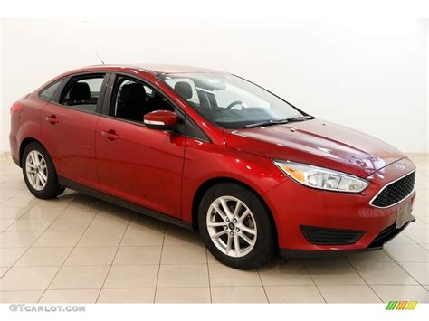 2015 Ruby Red Metallic Ford Focus Se Sedan 123422446 Photo 1 Car Color Galleries