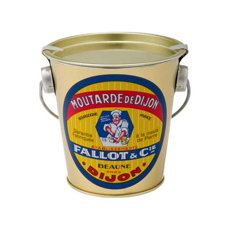 Moutarde De Dijon Seau Baby Fer 450g Edmond Fallot