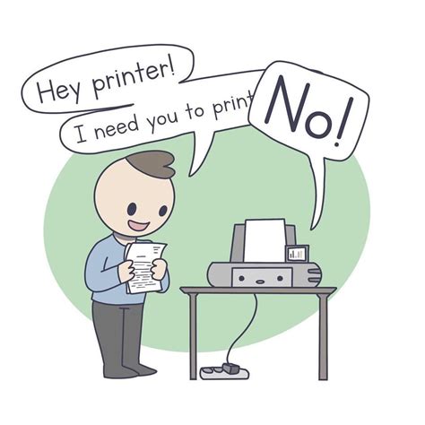 Never Let A Printer Know You Re In A Hurry System32comics Comic