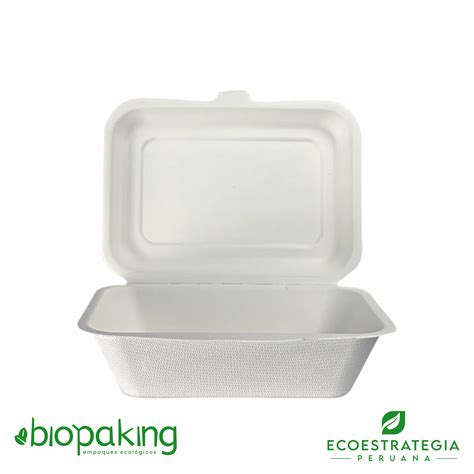 Eco Estrategia Peruana Envase Biodegradable Para Ensaladas