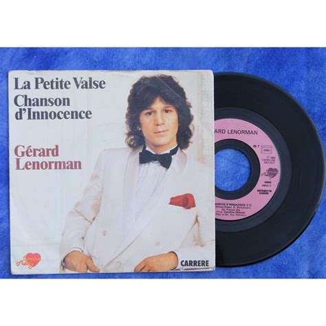 La Petite Valse Chanson D Innocence De G Rard Lenorman Sp Chez