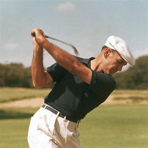 Ben Hogans Top Of Backswing Position In 1995 Golf Golfer Golfswing