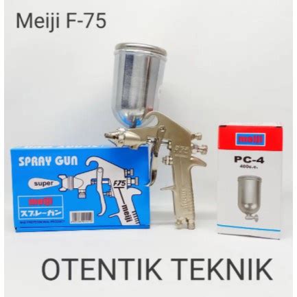 Jual Spray Gun Meiji F Tabung Atas Taiwan Meiji F Spraygun