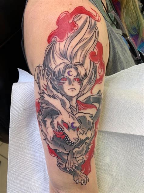 My Sesshomaru Tattoo I Got Back In Feb Done By Jason Thomas At Moon