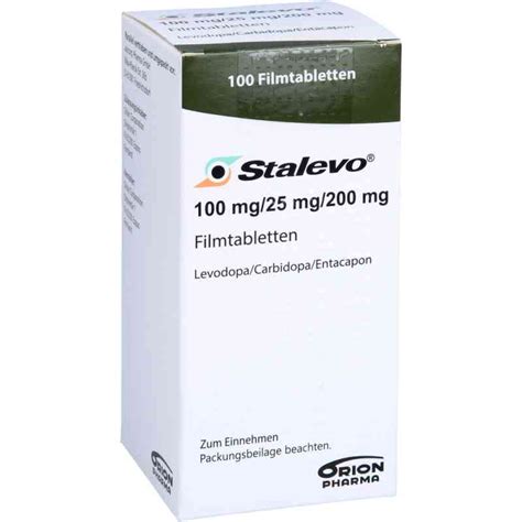 Stalevo 100 Mg 25 Mg 200 Mg Filmtabletten 100 Stk