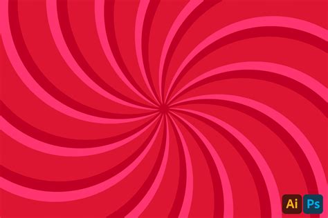 Red Pink Candy Swirl Background Graphic by Miss Chatz · Creative Fabrica