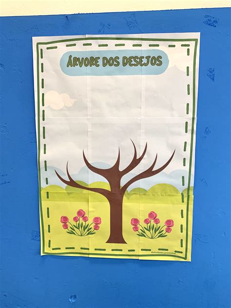 Cartaz Árvore dos Desejos – Atividades Prontinhas: O seu portal de