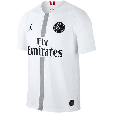 NIKE JORDAN PSG 3rd 2019 Stadium Jersey WHITE - Soccer Plus