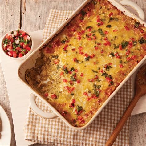 30 Minute Green Chile Chicken Casserole Recipe From H E B