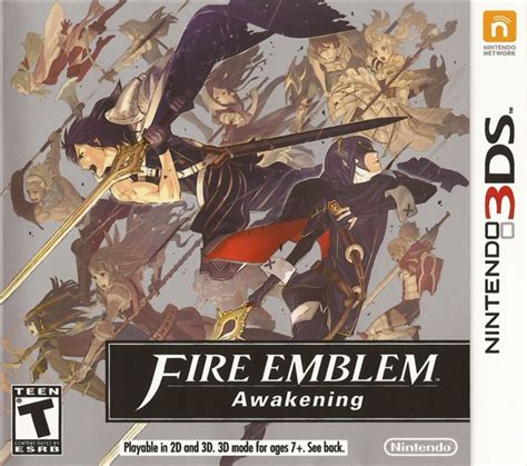 Fire Emblem Awakening 2012 Nintendo 3ds Box Cover Art Mobygames