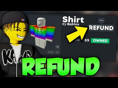 How To REFUND CLOTHING On ROBLOX Still Working Get Your Robux Back