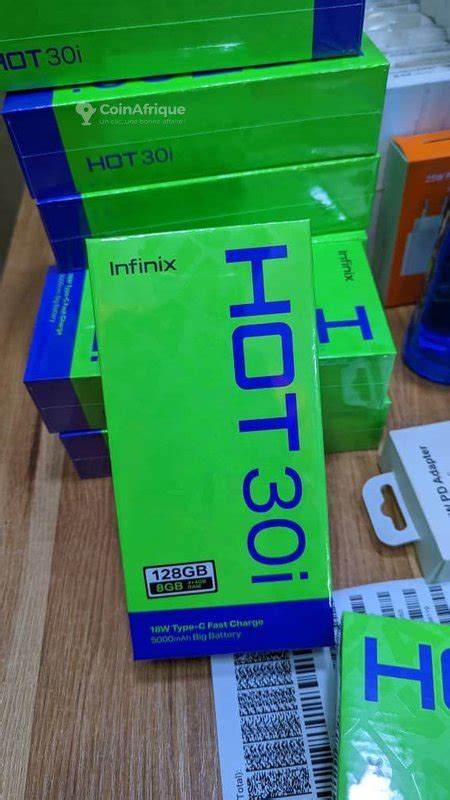 Téléphones Tablettes Infinix Hot 30i 128Gb neufs et occasions au Togo CoinAfrique Togo