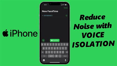 How To Reduce Background Noise In A FaceTime Call Using Voice Isolation