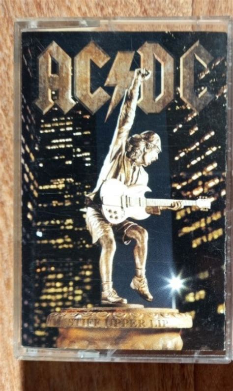 Ac Dc Stiff Upper Lip Cassette Photo Metal Kingdom