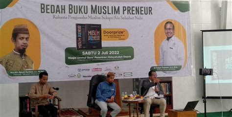 Majalah Suara Hidayatullah Aphida Gelar Bedah Buku Muslim Preneur