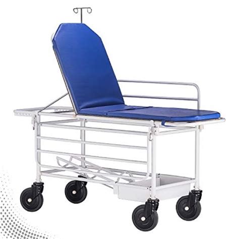 Patient Mild Steel Or Stainless Steel Stretcher Trolley Suppliers