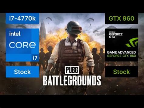 PUBG I7 4770K GTX 960 Very Low Vikendi YouTube