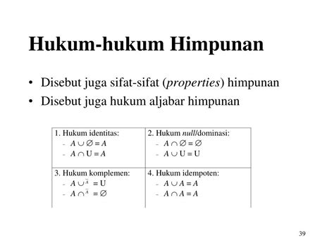 Ppt Himpunan Powerpoint Presentation Free Download Id3539541