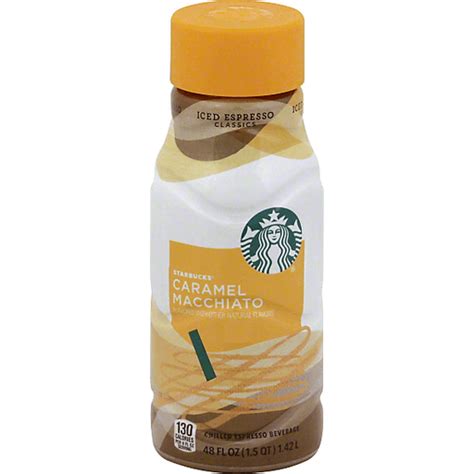 Starbucks® Caramel Macchiato Iced Espresso 48 Fl Oz Bottle Tea