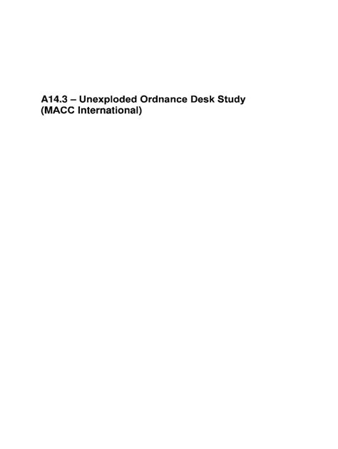 Fillable Online Docshare02 Docshare BSCU Appendix 14 3 Unexploded