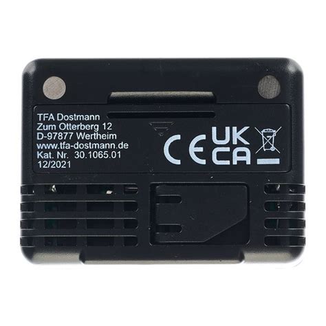 TFA Digital Thermometer BK – Thomann UK