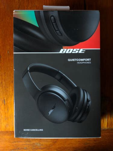 New Bose Quietcomfort Se Wireless Around Ear Headphones 5v Black Ww 17817844314 Ebay