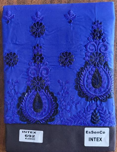 Embroidery Churidar Material 075