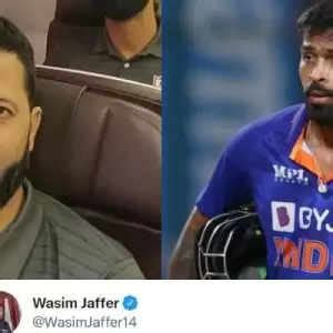 Wasim Jaffer Made A Big Statement After Hardik Pandya Was Named Captain