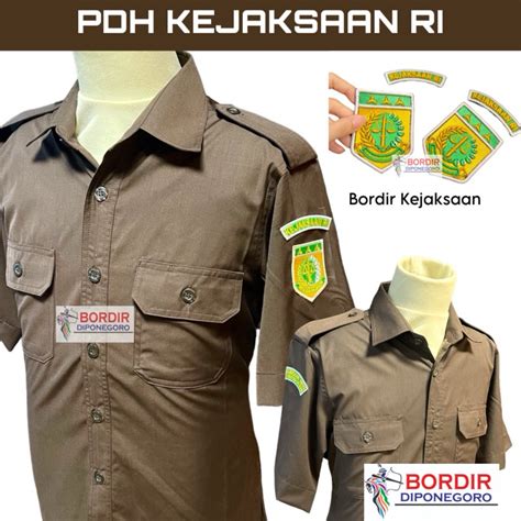 Jual Seragam Pdh Kejaksaan Ri Lengkap Bordir Seragam Kejaksaan Ri