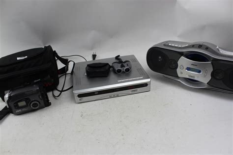 Durabrand Dvd Player Sony Bass Cd Player Jvc Vhs Recorder And More