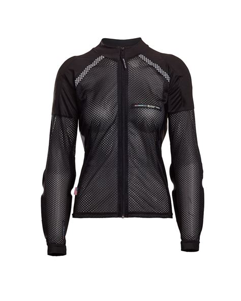 All Season Airtex Armored Riding Shirt Black Bohn Body Armor