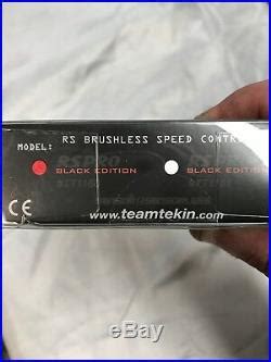 Tekin RS Pro Black Edition ESC For Brushless Motors TT1160 Brushless