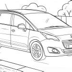 16 Extraordinaire Coloriage Peugeot Pictures Idee De Coloriage