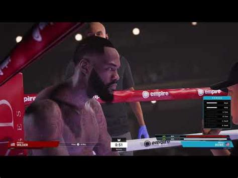 Undisputed Boxing Online Unranked Gameplay Deontay Wilder Vs Riddick