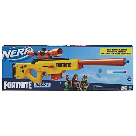 Nerf Fortnite BASR-L Blaster, Includes 12 Official Nerf Darts, For Ages And Up | lupon.gov.ph