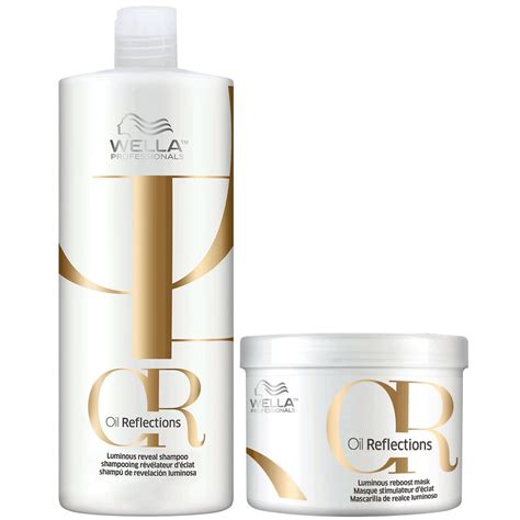 WELLA OIL REFLECTIONS - Dúo Shampoo 1L + Mask 500 ml - MOSSI