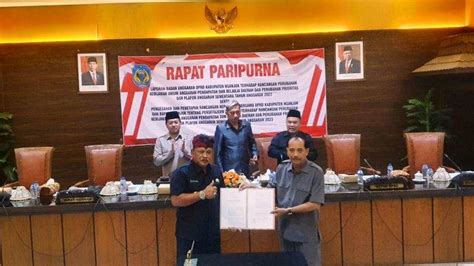 Dprd Bersama Pemkab Nganjuk Sepakati Dan Setujui Kua Ppas Apbd