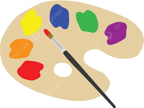 Painters Palette Creativity Creative Mix Vector Creativity Creative