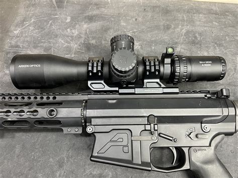 arken optics - sh4 scope - aero precision - gear review - mounted ...