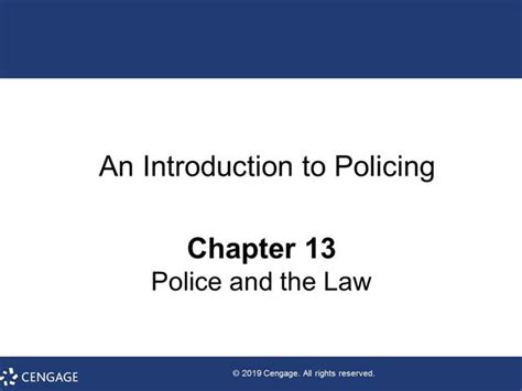 CMJ 1120 Chapter 13 Video Lecture