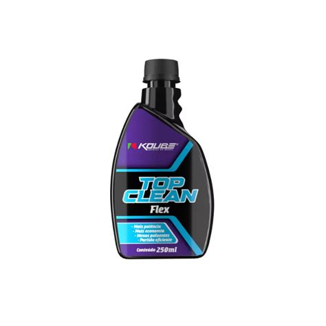 Top Clean Flex Aditivo Combustível Limpeza Bico Koube 250ml Shopee Brasil