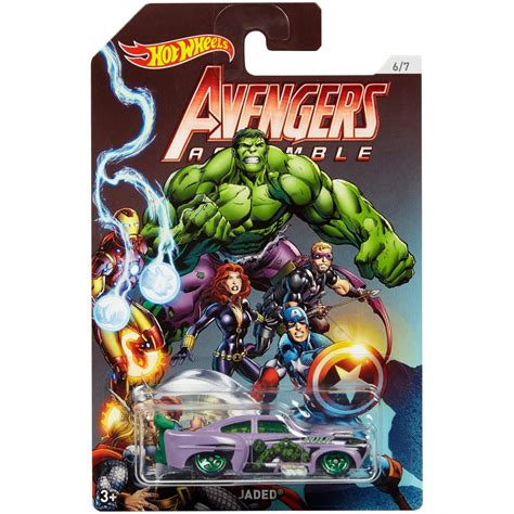 Mattel Hot Wheels Marvel Avengers Vehicles 8 Designs Fkd48 Toys Shopgr