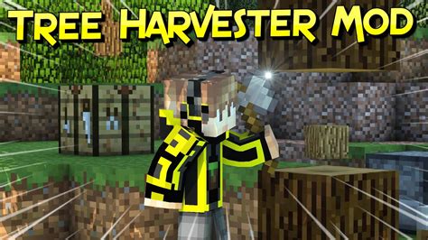 Corta Planta Y Quita Las Hojas De Los Árboles Tree Harvester Mod