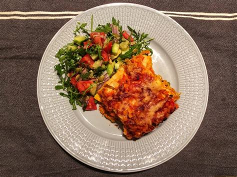 Lasagne Med Ricotta Pesto Zucchini Och Linser Elina Mickes Mat