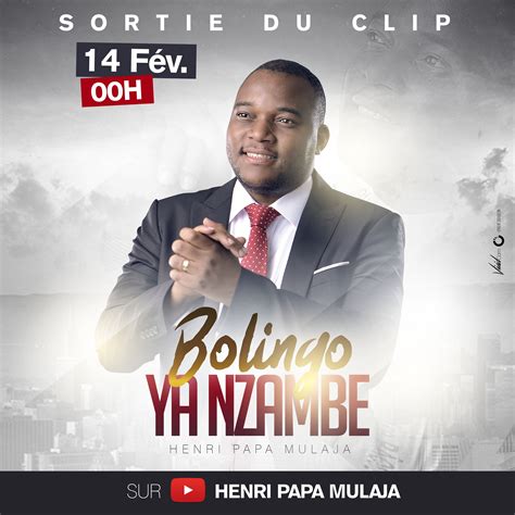 Henri Papa Mulaja - Bolingo Ya Nzambe Lyrics | AfrikaLyrics