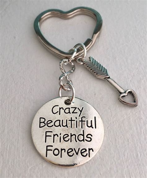 Forever Friends, Forever Friends Keychain, Bff Keychain, Gift for ...