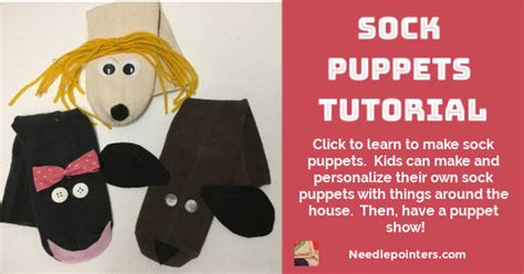 How To Make A Simple No Sew Sock Puppet