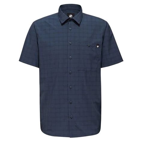 Mammut Lenni Short Sleeve Shirt Blue Trekkinn